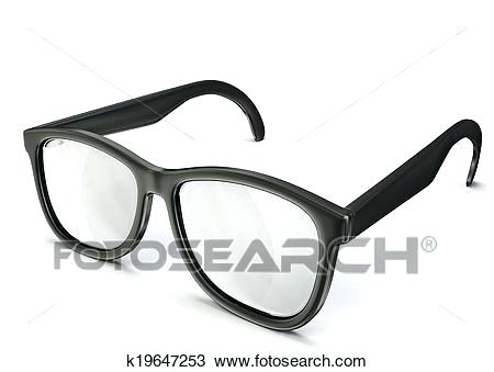 450x339 Drawing Of Glasses Black Glasses Isolated On A White Background