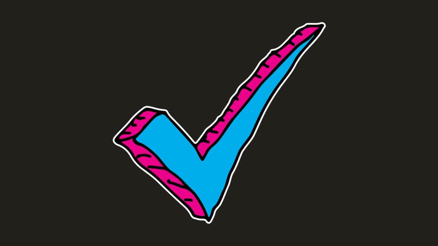 852x480 Kids Drawing Black Background With Stock Footage Video