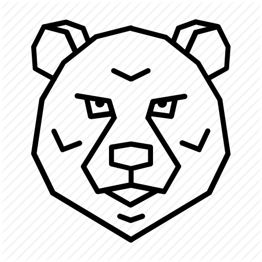 512x512 Grizzly Drawing Face Transparent Png Clipart Free Download