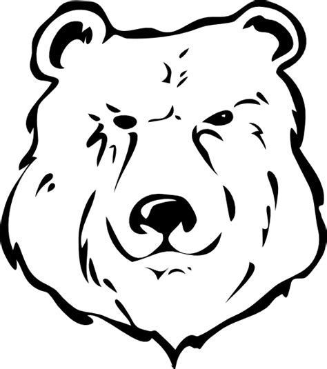 474x535 Image Result For Bear Clip Art Black And White Wood Burning