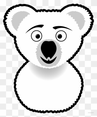 320x384 Koala American Black Bear Silhouette Drawing