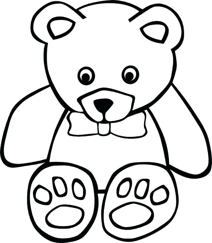 700x801 Black Bear Coloring Pages Black Bear Coloring