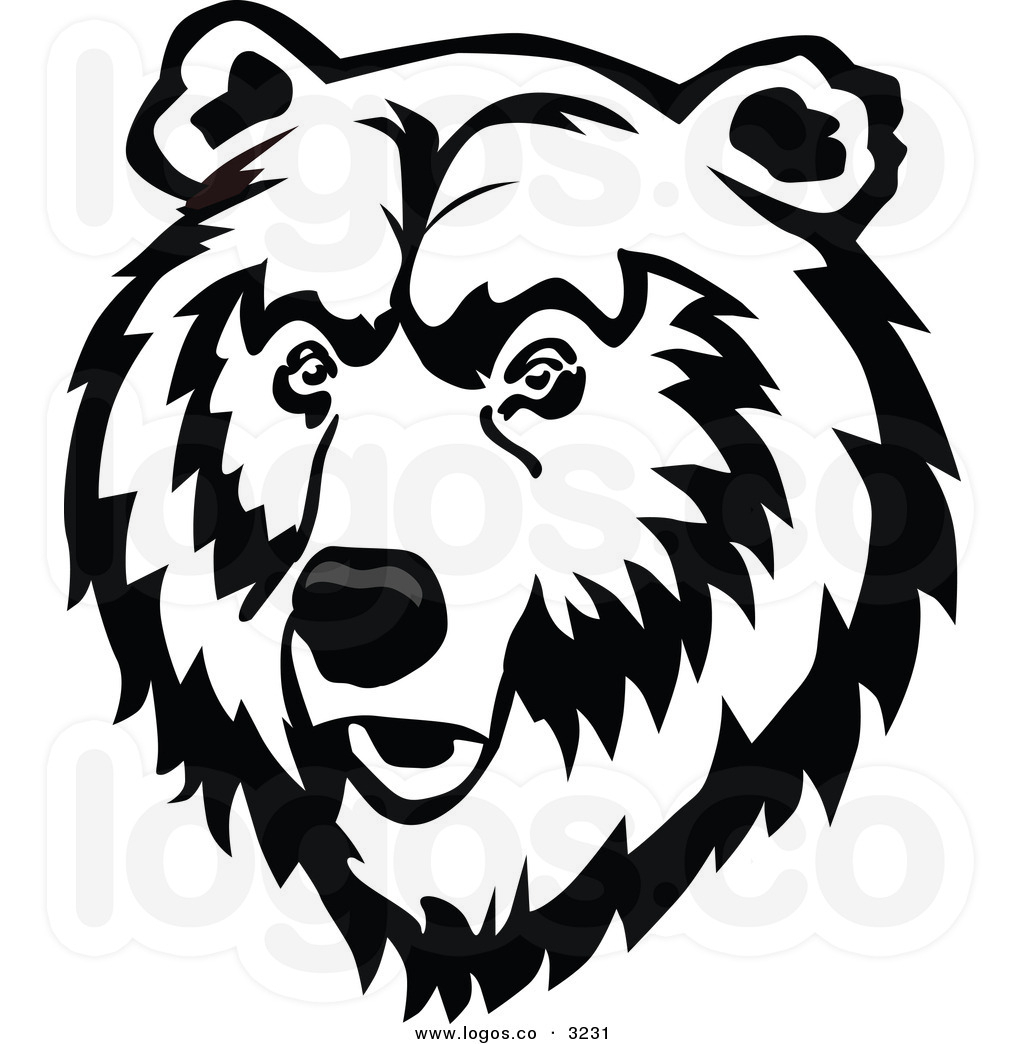 1024x1044 Grizzly Bear Clipart Line Drawing