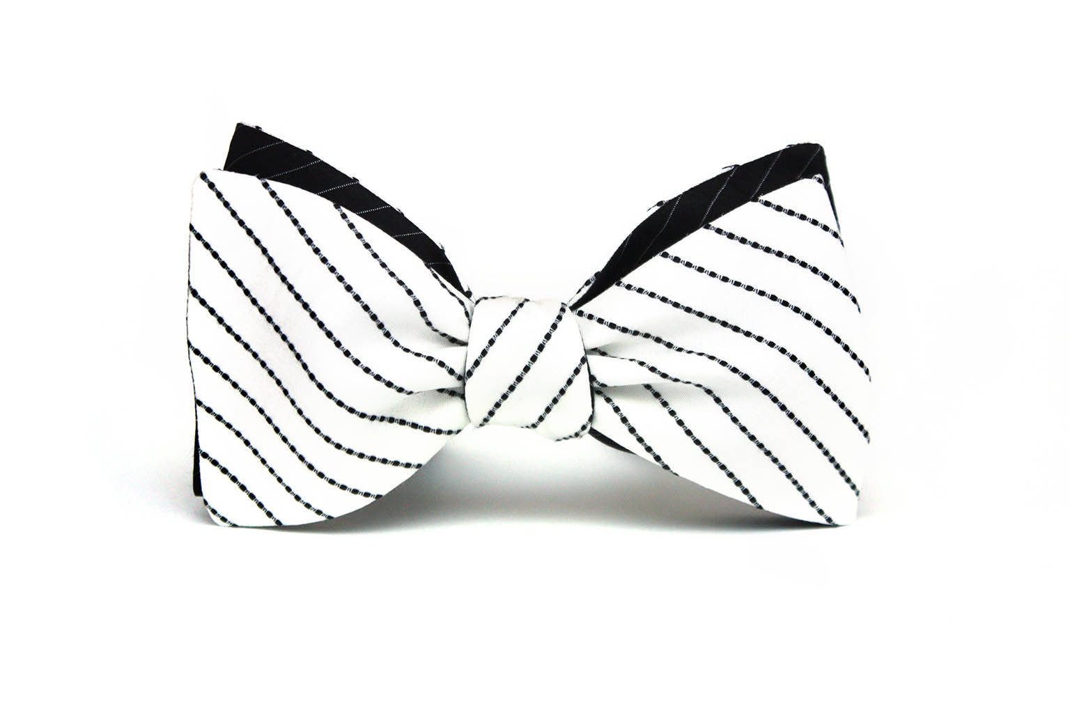 1536x1024 Mens Bowtie Black And White Striped Bow Tie Men's Self Tie Etsy