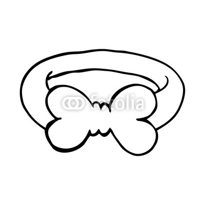 400x400 Line Drawing Cartoon Bow Tie Buy Photos Ap Images Detailview