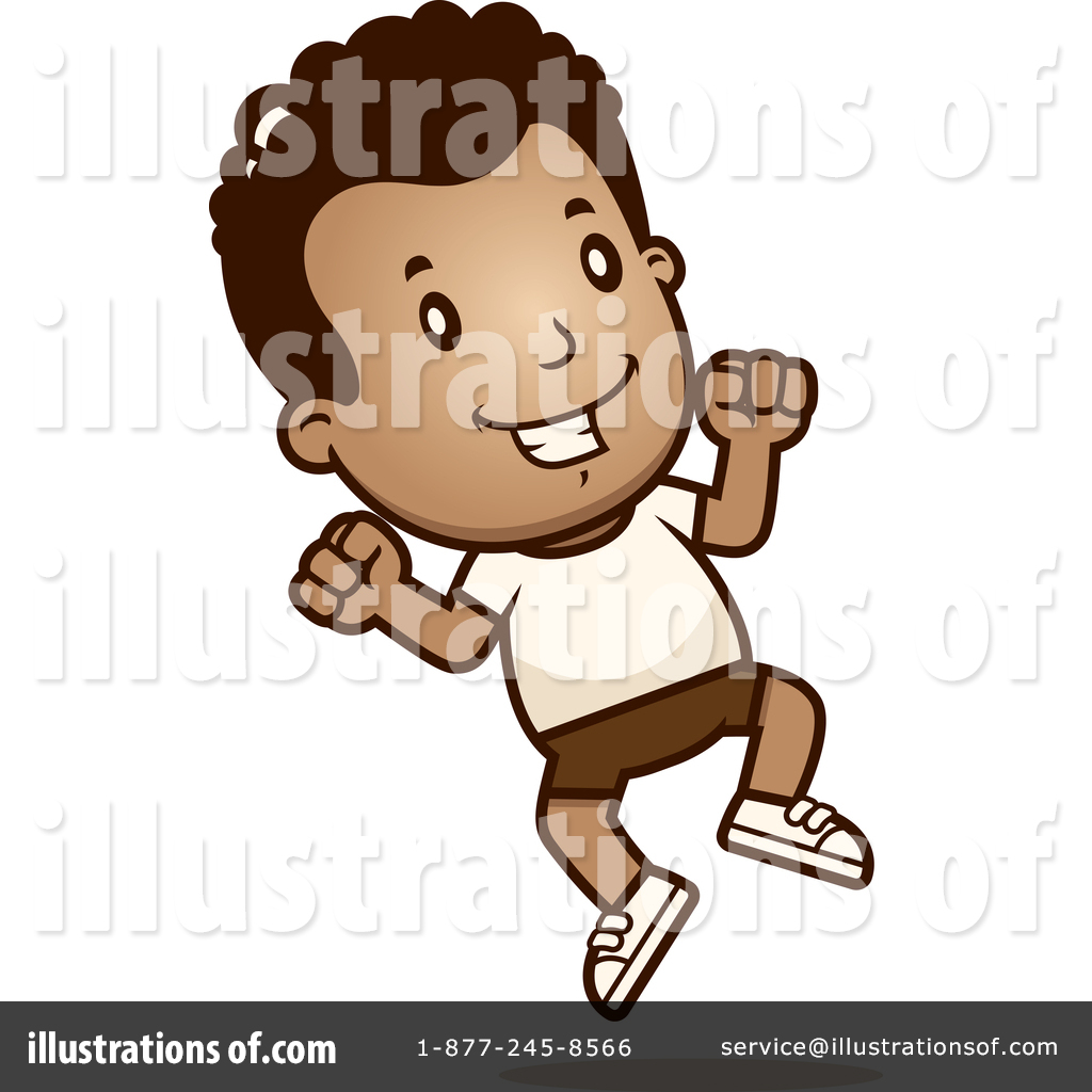 1024x1024 Retro Black Boy Clipart