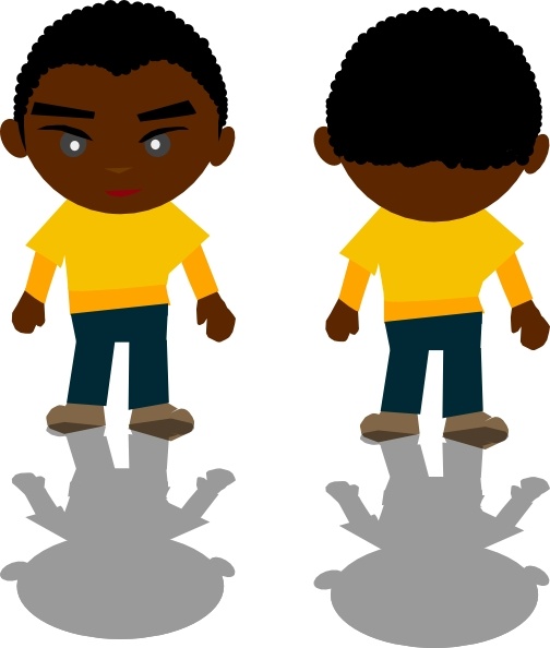504x594 Ricardo Black Boy Png Clip Art Free Vector In Open Office Drawing