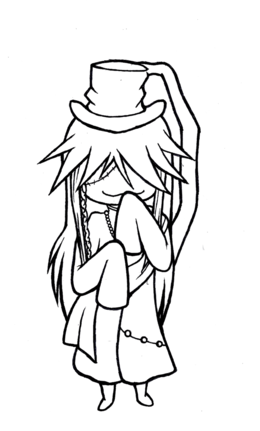 260x431 Download Black And White Pics Of Black Butler Clipart Ciel