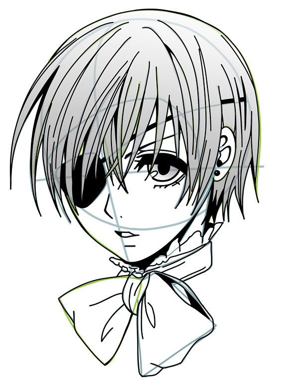 583x768 How To Draw Ciel Phantomhive Diy Drawing Drawings, Ciel