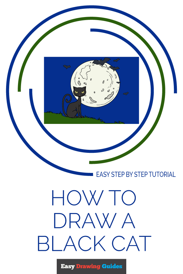 600x900 How To Draw A Black Cat