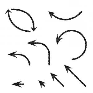 300x300 Stock Illustration Drawing Speech Bubbles Crayon Arrows Hoodamathrun