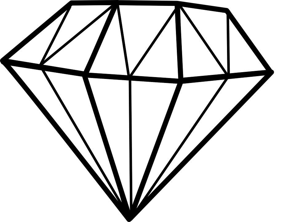 920x720 Collection Of Free Diamonds Drawing Outline Download On Ui Ex