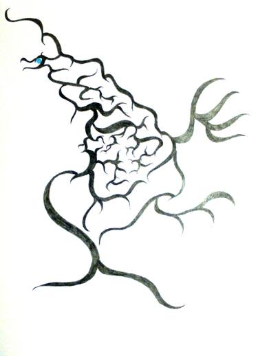 375x518 Dragon Drawing