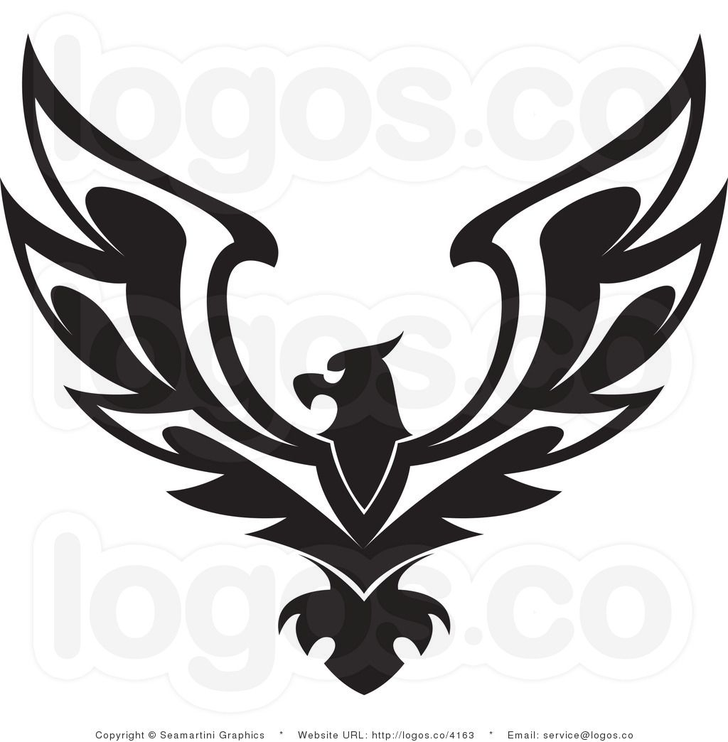 1024x1044 Black Eagle Clipart