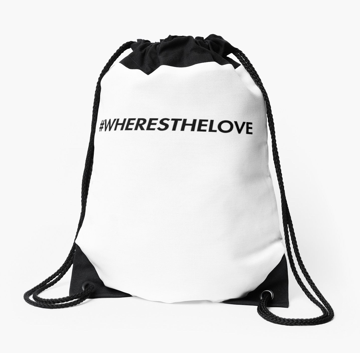 1435x1404 Wheresthelove Drawstring Bags