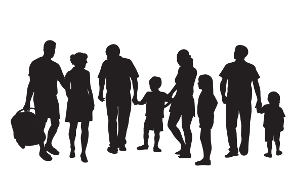 569x348 Illustration, Family, Drawing, Transparent Png Image Clipart