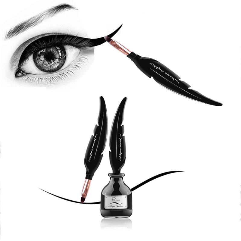 800x800 Gel Eyeliner Waterproof Black Feather