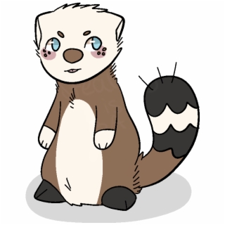 320x320 Hd Black Footed Ferret Clipart
