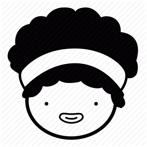 512x512 Silhouette Afro, Picture