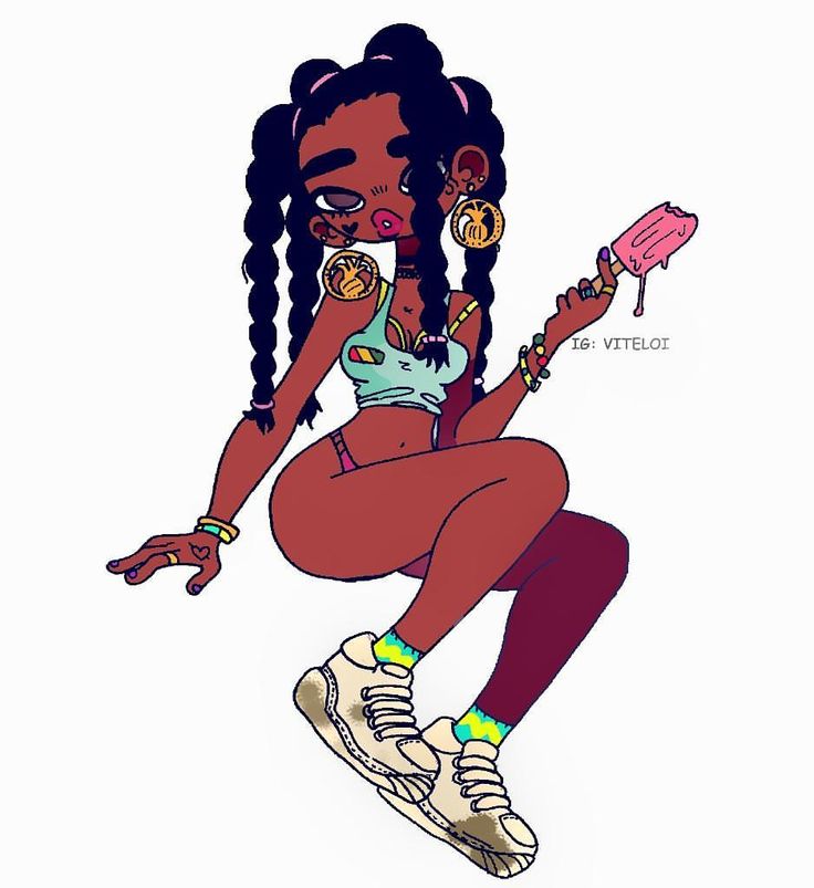 Black Girl Drawing Tumblr | Free download on ClipArtMag