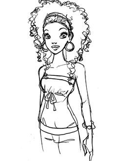 236x329 Black Girl Coloring Pages Brilliant African American Sheets