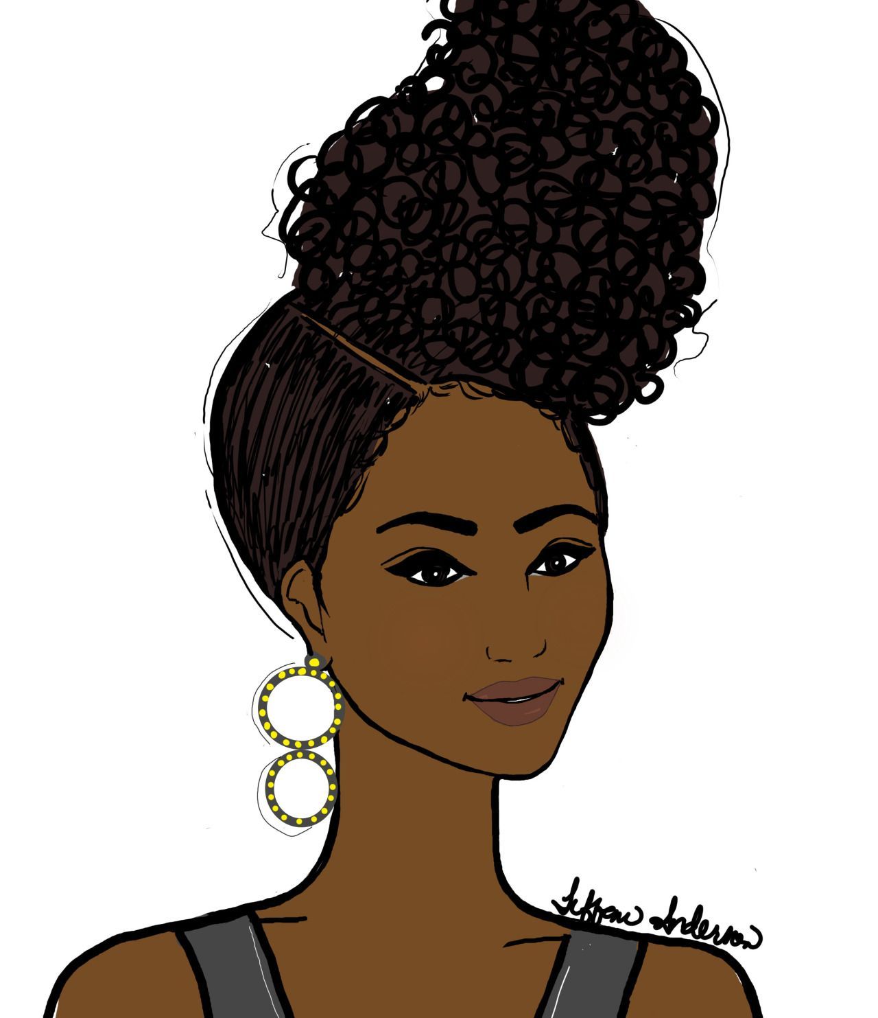 1280x1483 Trying Out Natural Hairstyles Other Than The Usual Curls, Afro