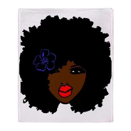460x460 natural hair blankets