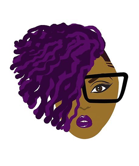 458x550 Purple Natural Hair Twists Dreadlocks Or Locs Sisterlocks