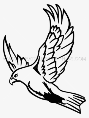300x397 Flying Hawk Drawing At Getdrawings