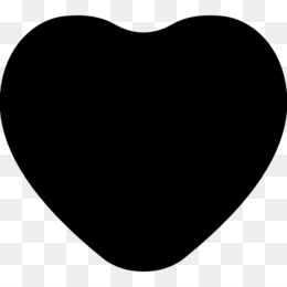260x260 Black Heart Png