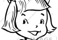 200x140 Girl Clipart Black And White Black And White Girl Drawing