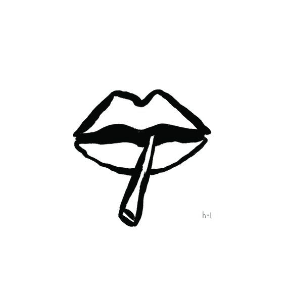 570x570 Cigarette Drawing, Digital Download, Modern Art, Hand Drawn, Black