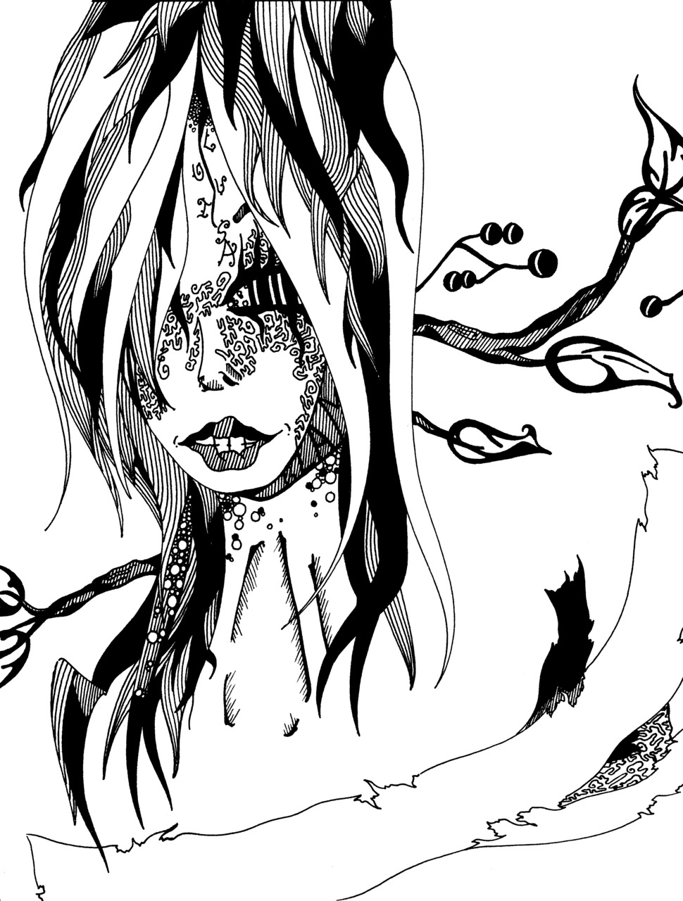 970x1280 Ink Drawings Rj Raizk Art