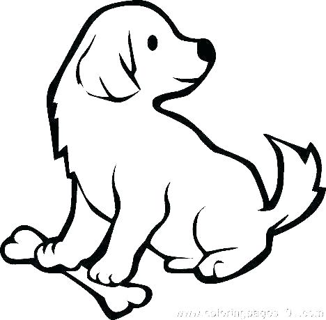 468x459 Dog Coloring Pages Labrador Lab Retriever