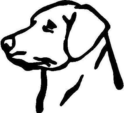 425x388 Black Vinyl Decal