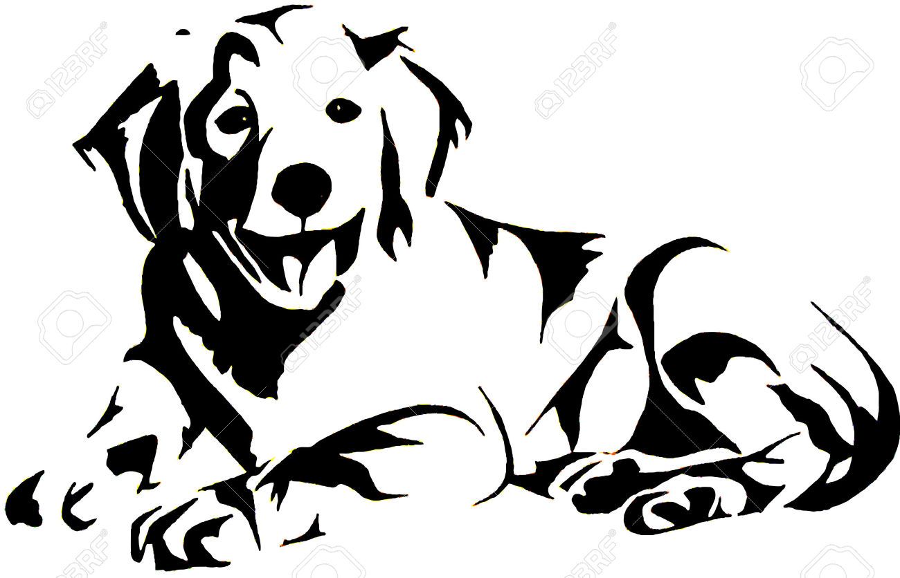 1300x836 Labrador Retriever Intelligent And Fun Loving Silhouette Cameo
