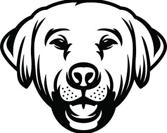 Black Lab Line Drawing | Free download on ClipArtMag