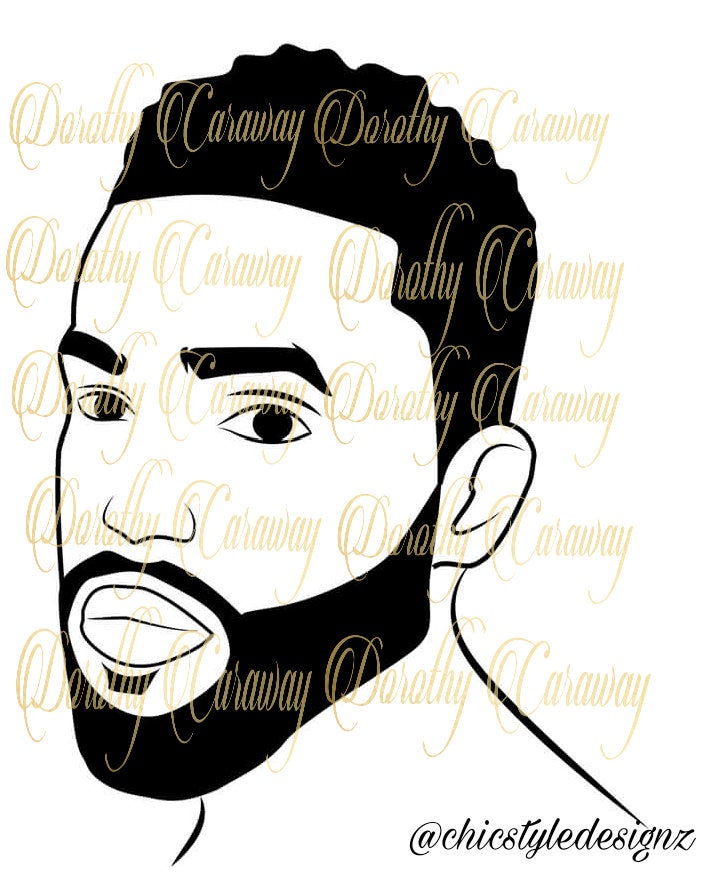 Black Man Drawing | Free download on ClipArtMag