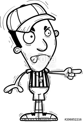 341x500 Angry Cartoon Black Man Scout Stock Image And Royalty Free Vector