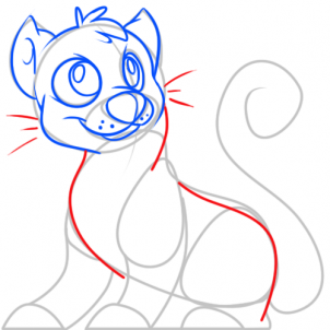 302x302 How To Draw How To Draw A Black Leopard, Cartoon Black Panther