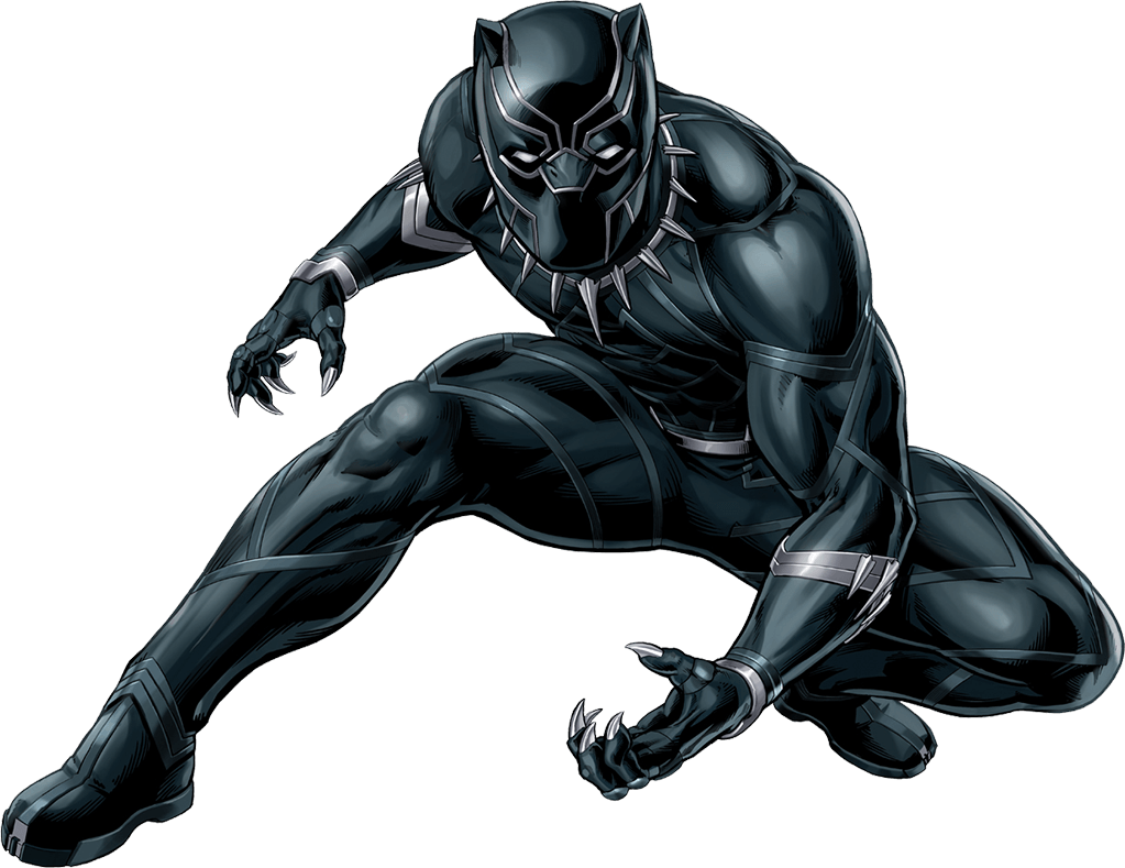 1023x789 Black Panther Logo Iron On Transfers