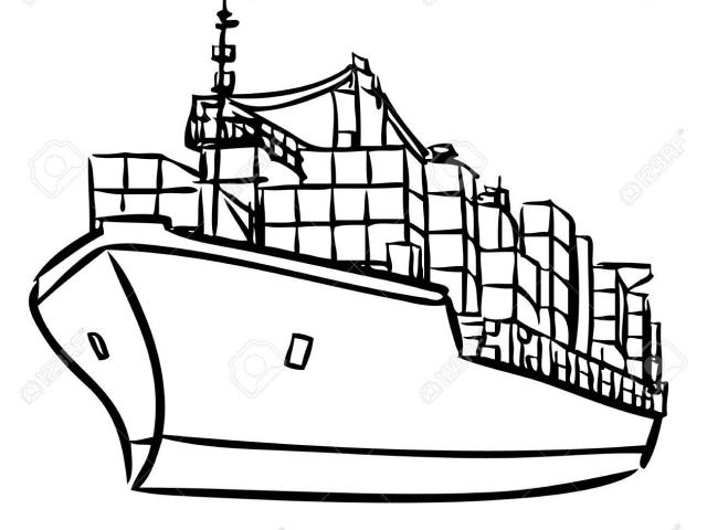 640x480 Free Drawn Ship, Download Free Clip Art