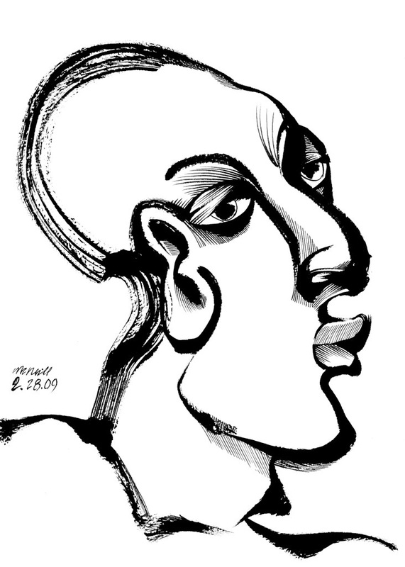 571x800 Brush And Pen Drawings, Group Seven