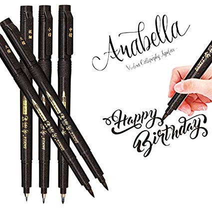 425x425 Hand Lettering Pens, Calligraphy Pen Brush Markers Set