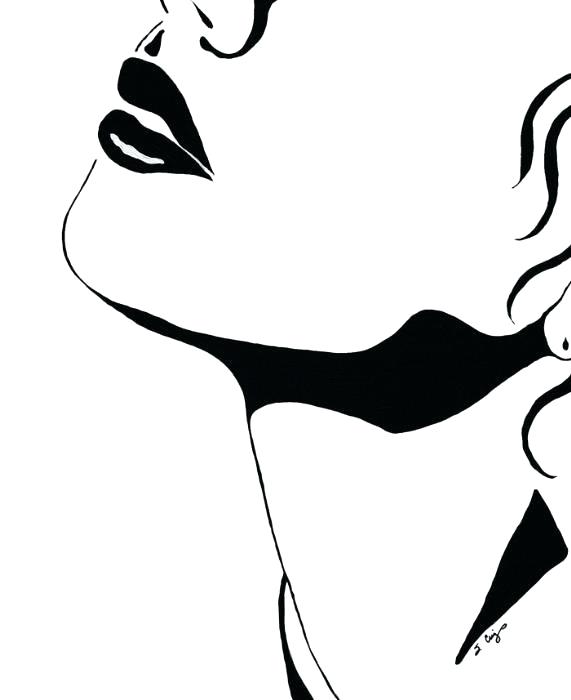 571x700 Easy Black And White Abstract Drawings