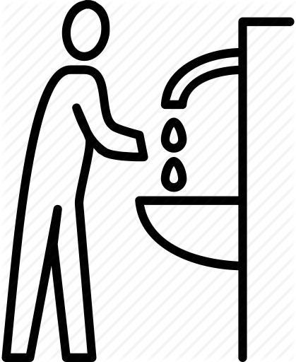 419x512 Drawing Bathroom Black And White Transparent Png Clipart Free