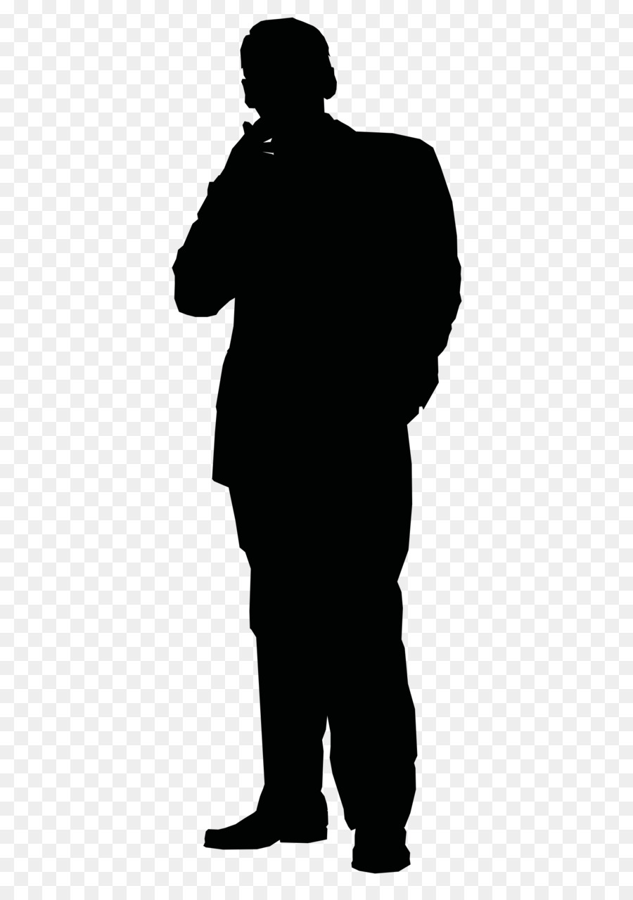 900x1280 Silhouette, Person, Drawing, Transparent Png Image Clipart Free