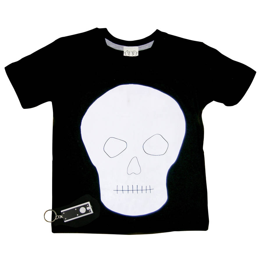 900x900 Skull Glow In The Dark Interactive T Shirt Sweatshirt