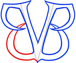 302x249 how to draw black veil brides, black veil brides logo