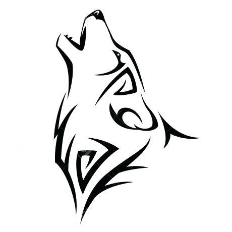 460x460 Simple Wolf Drawing Anime Drawings How To Draw Wolves Ideas Easy